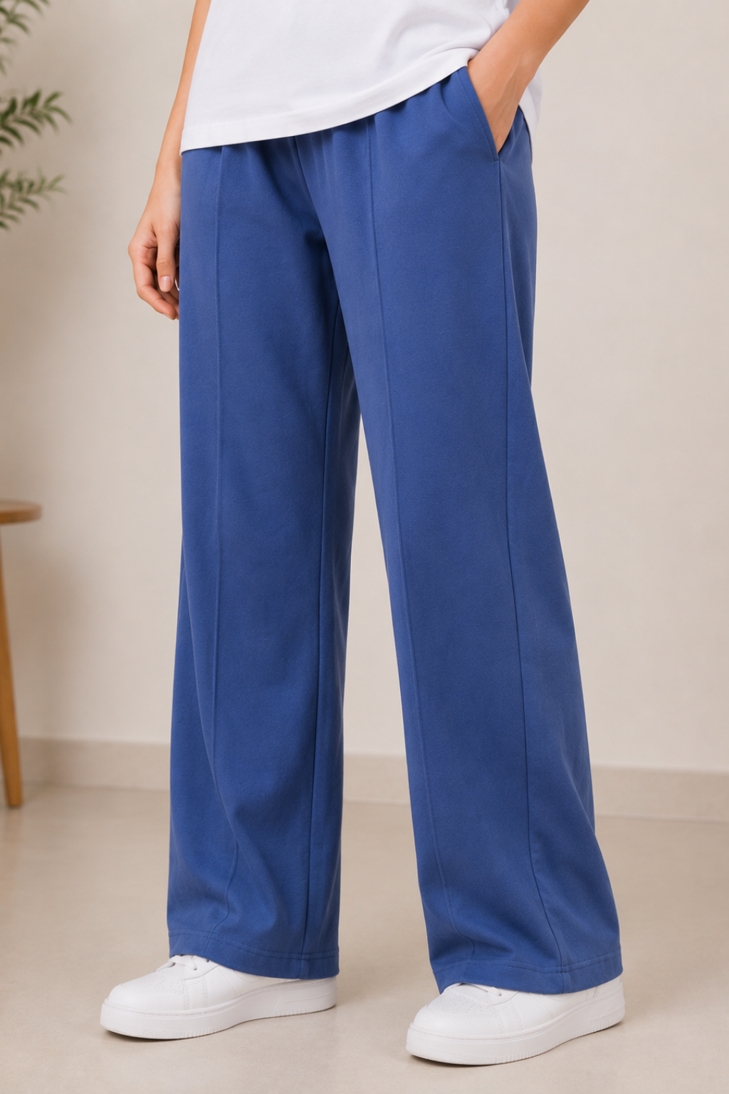 Womens relaxed fit Powder blue