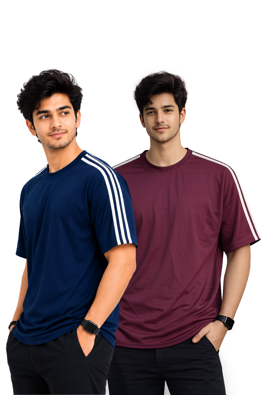 Mens oversized Activewear Combo tshirt