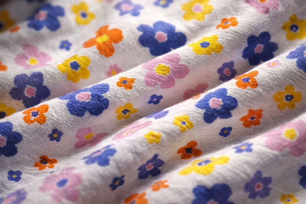 Kids floral frock AOP