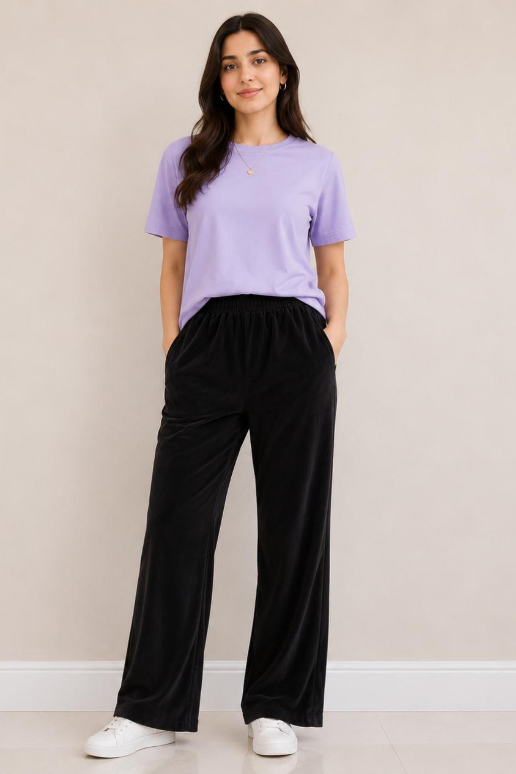 Ultra Comfort Wide Leg Pants | Pack of 3 Pieces