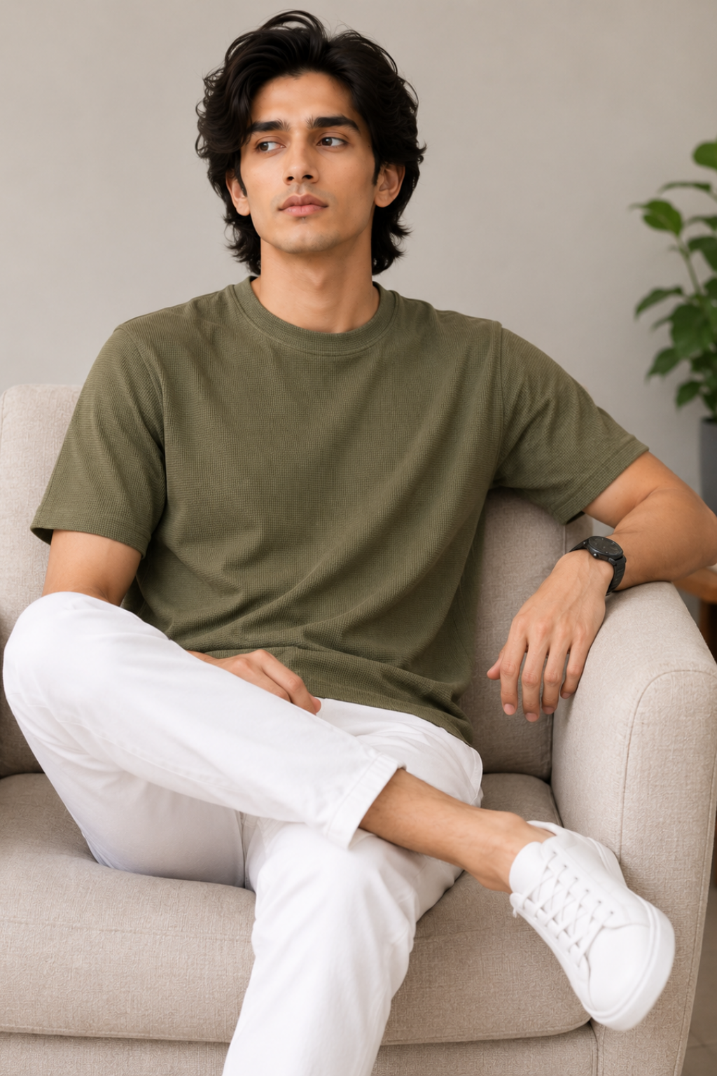 Mens Waffle t-shirt