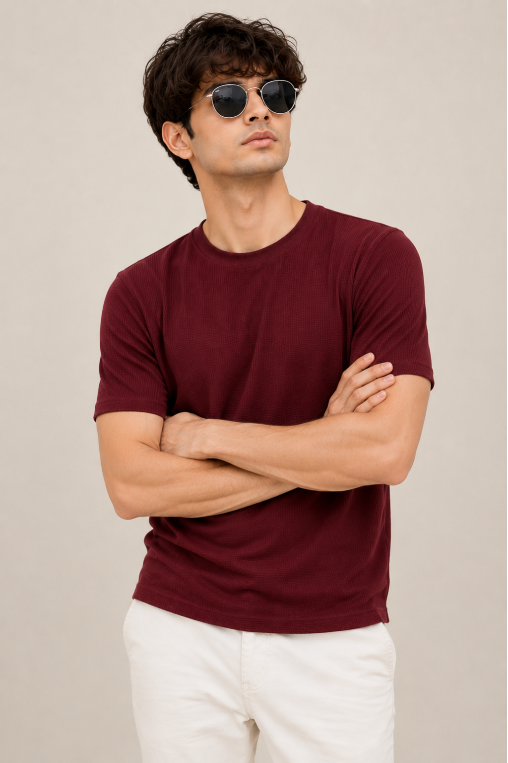 Mens Waffle t-shirt
