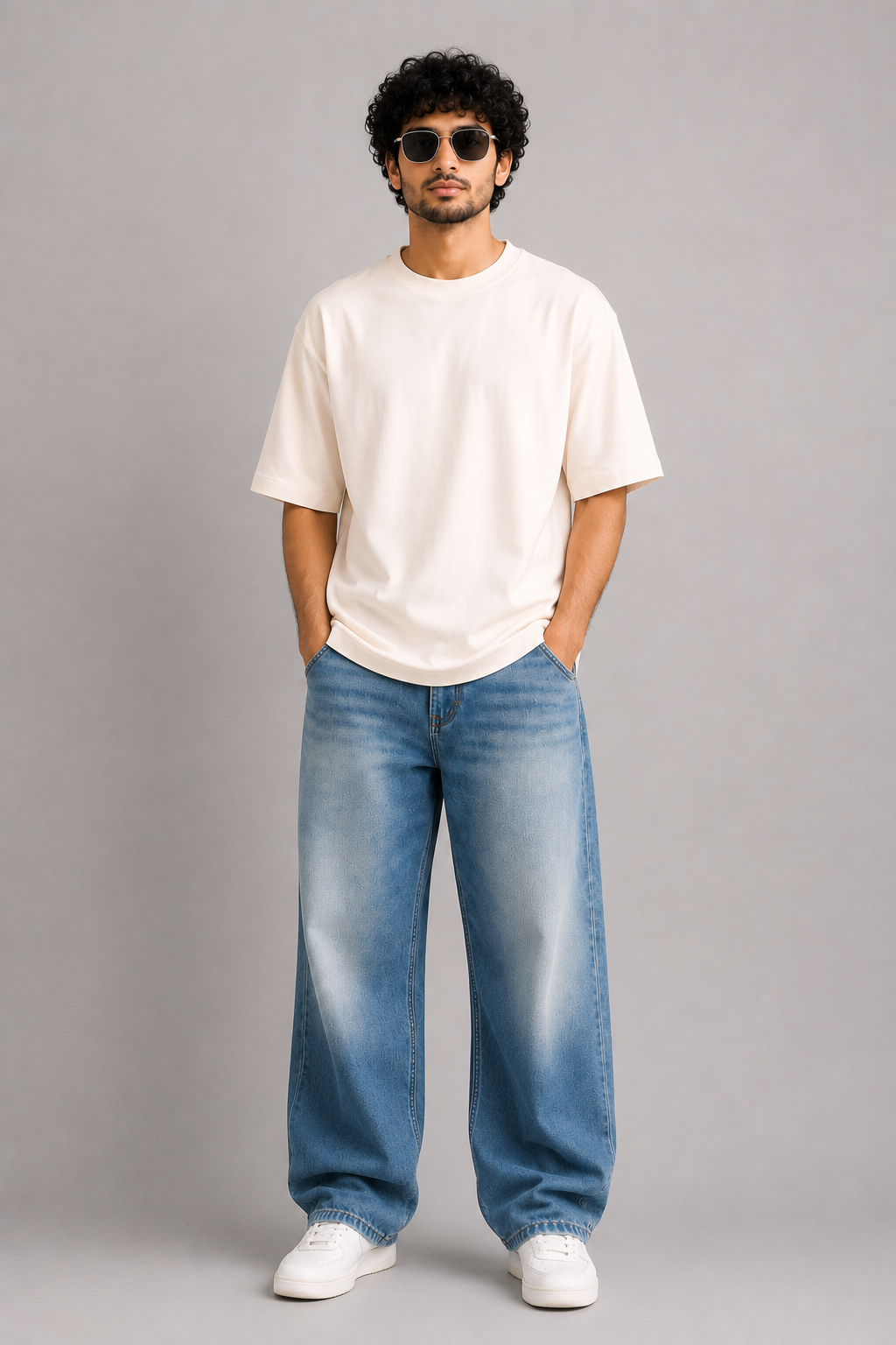Oversized French Terry T-shirt –Sandy