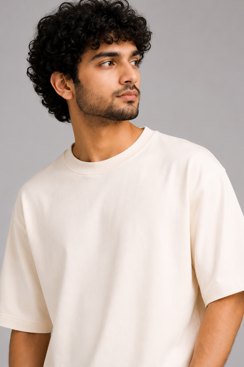 Oversized French Terry T-shirt –Sandy