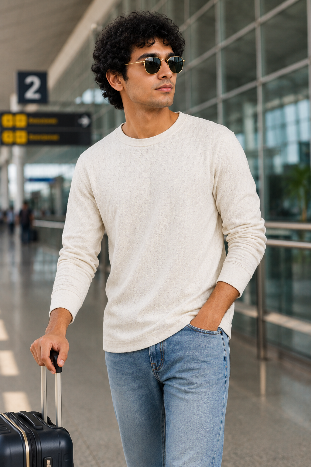 Mens full sleeve Design t-shirt