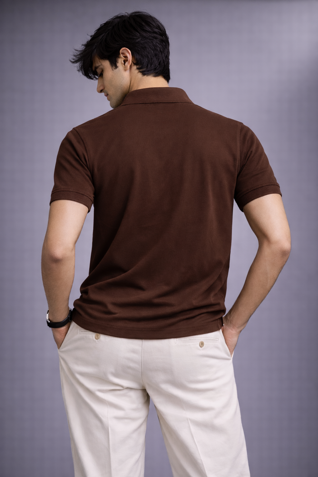 Mens collar t-shirt