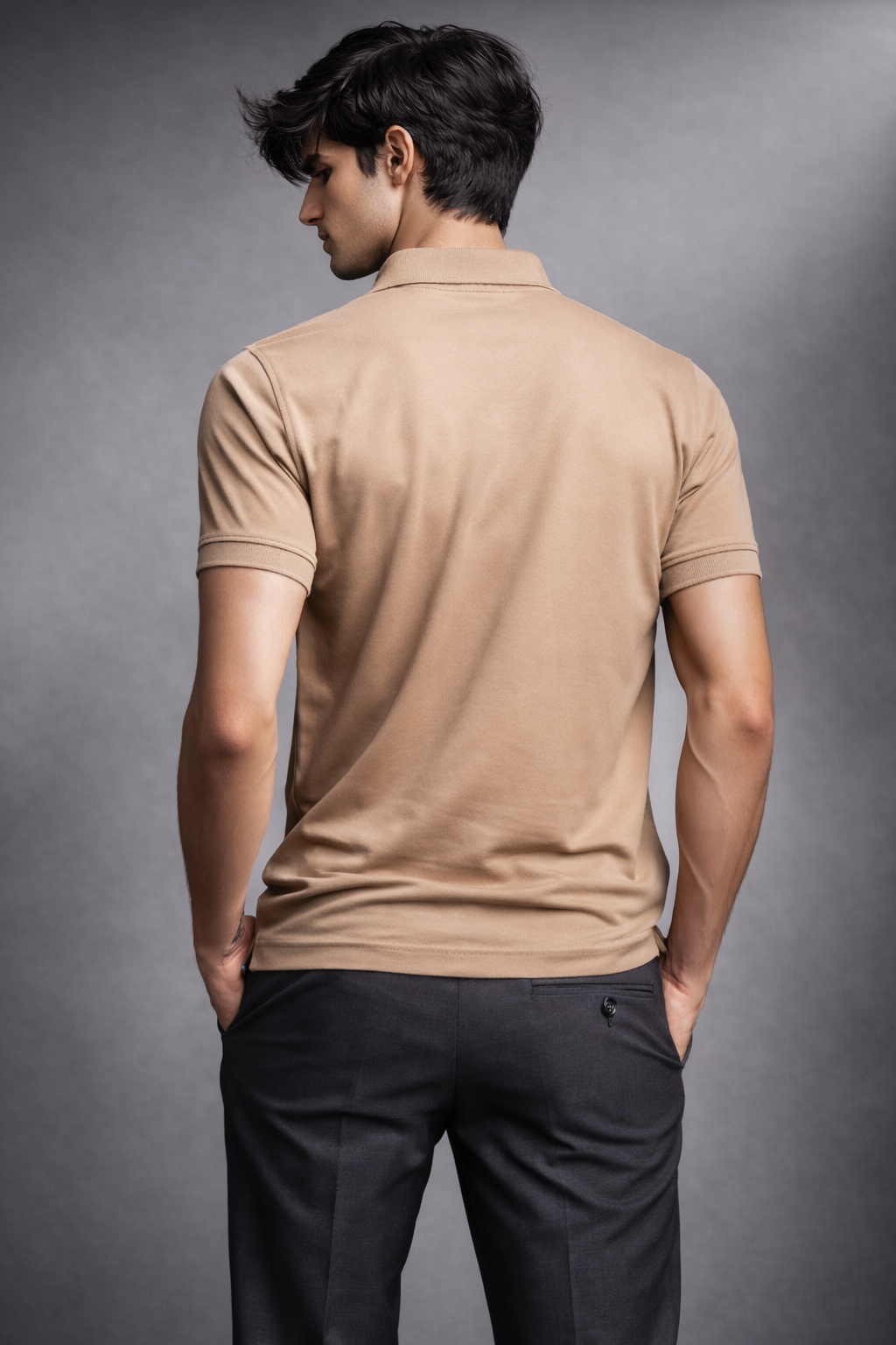 Mens collar t-shirt
