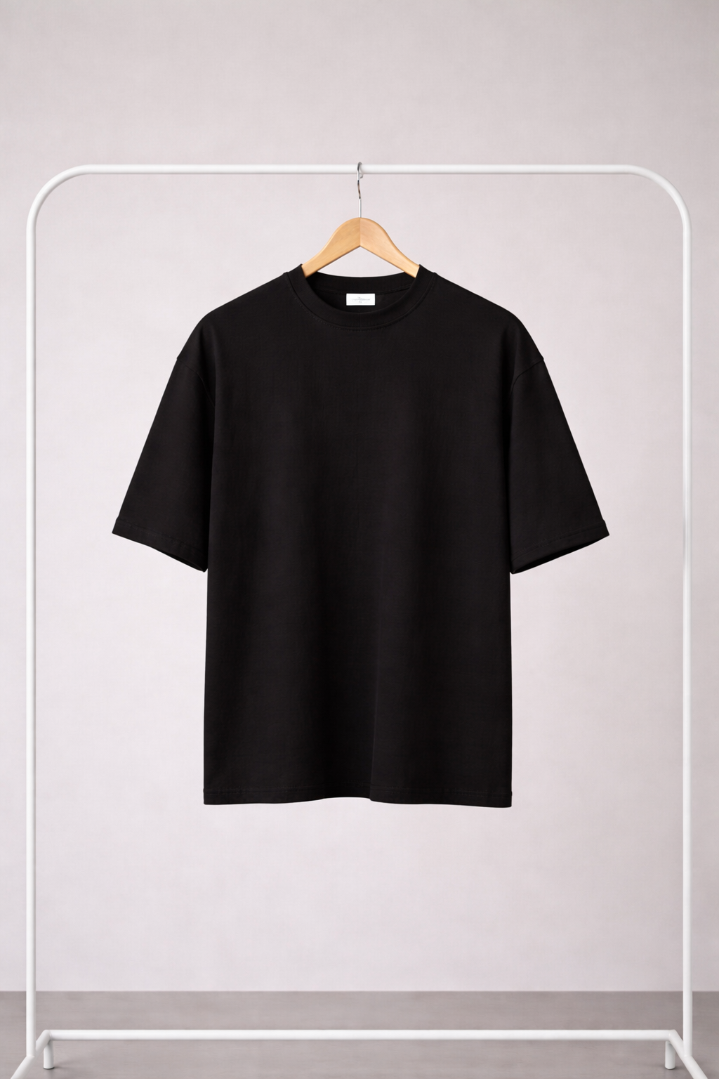 Mens oversized tshirt black