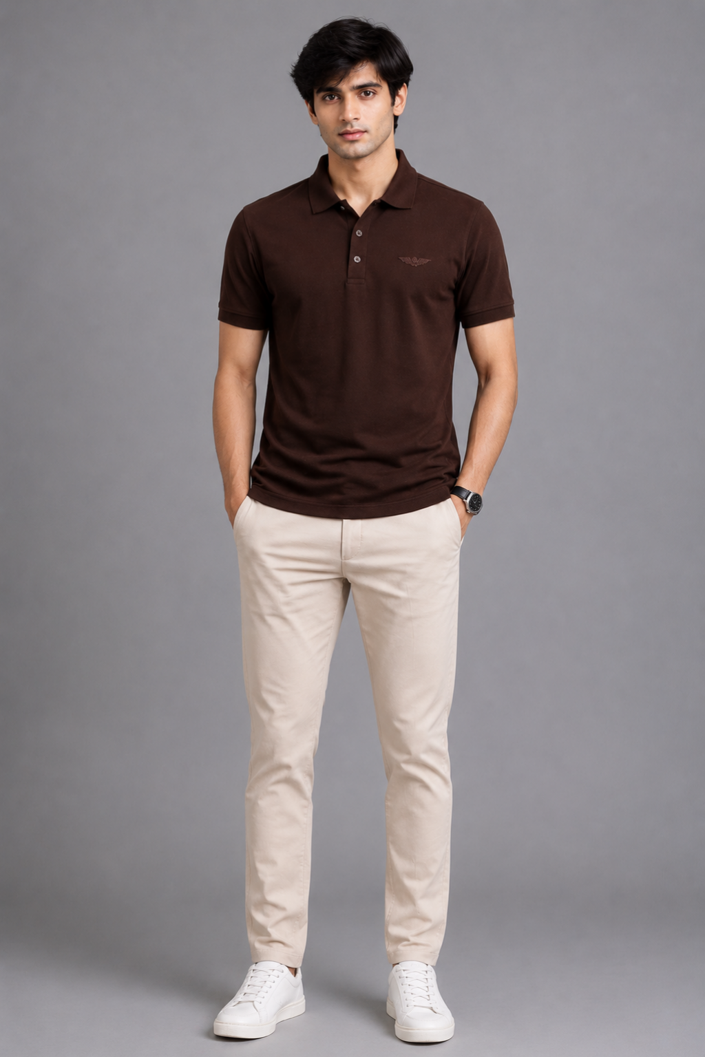 Mens collar t-shirt